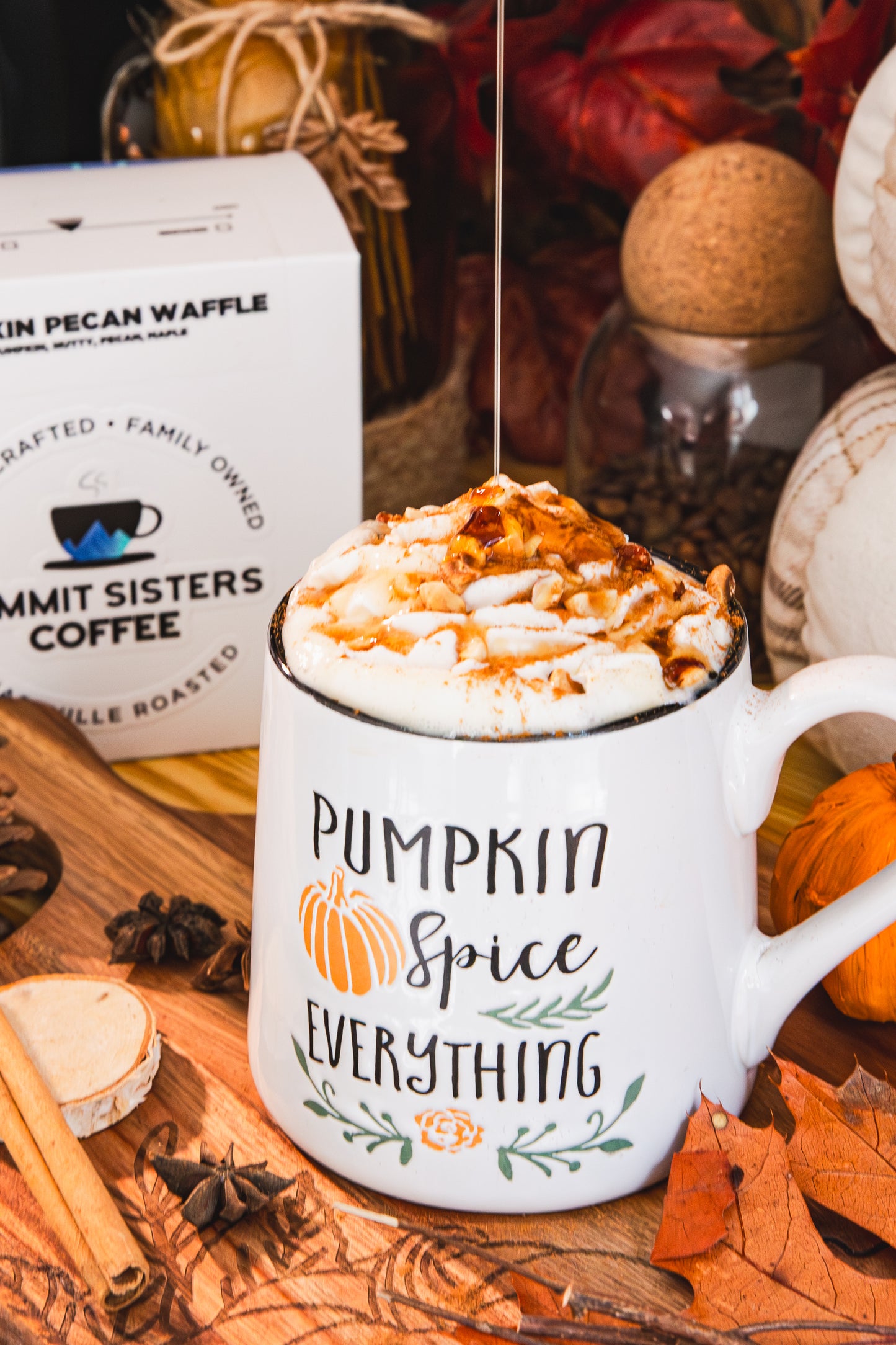 Pumpkin Pecan Waffle